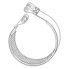 S.62204 Brake Band, OD 180mm. Fits Universal Tractors