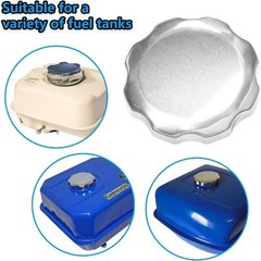 Chrome Fuel Tank Cap 72mm O.D. for 5.5HP 6.5HP Engines and Bike