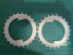 SET OF TWO Ford 309 Planter Seed Plate 121299-A2 Soybean Plate Heavy Rate