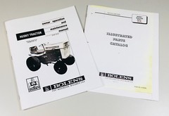Bolens Husky “Ten-Fifty” 1050 Lawn Garden Tractor Operators Manual Parts Catalog