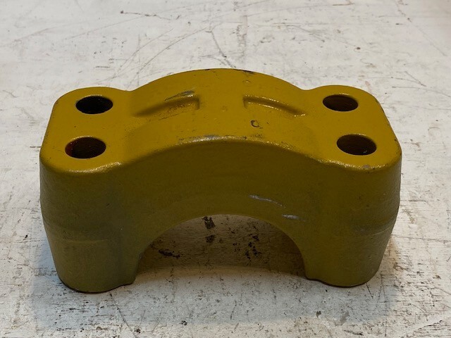 Caterpillar CAT Cap Bearing 7-3/4″ Long 4″ Tall 3-5/8″ Deep 21mm Holes