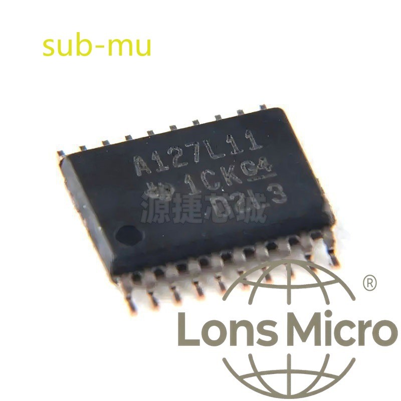 1PCS ADS127L11IPWR TI 2.85V~5.5V TSSOP-20-175mil Analog to Digital #sub/95