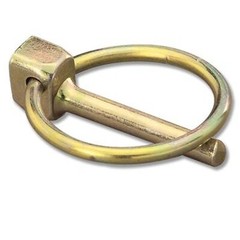 10 Pack of Tractor Implement Lynch Pins with Ring 7/16″ x 1-3/4 Inch 873-2703
