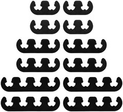 12PCS Spark Plug Wire Separator, Ignition Spark Plug Wire Holders for 7mm 8mm 8.