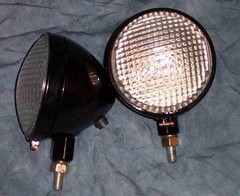 Allis Chalmers B C headlight