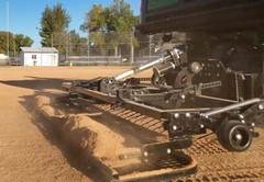 Spartan Infield Groomer Elec Lift Tongue Towed Baseball Softball Drag SF88SB
