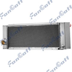 FOR Bobcat Skid Steer 645 743 743B 743DS 6630186 6648820 4 Row Aluminu Radiator