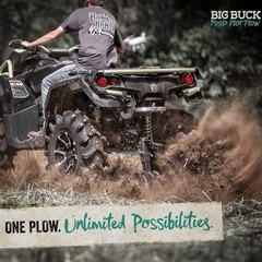 Big Buck Food Plot Plow 6 Disc 28” ATV UTV Wildlife Hunting Plow
