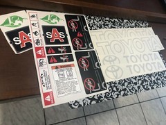 Toyota forklift decal Kit Fits 8 series forklifts 8FGCU25 decal kit