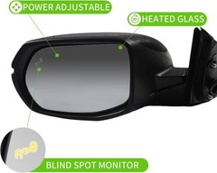Side Mirror Car Door Mirror Fits for HONDA CRV 2017-2022 Left Driver Side | Powe