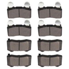 D1474 Semi-Metal Brake Pads Kit Front Rear for Chevrolet Camaro 2011-2015