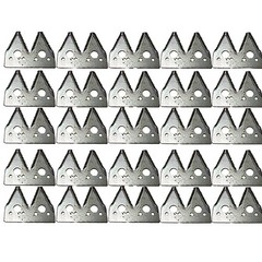 (25) H163131 Aftermarket Replacement Course Tooth Double Sickle Sections