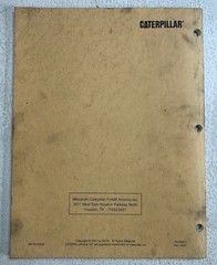 Caterpillar CAT Parts Manual 4G63, 4G64 Gasoline Engine (2001) 98715-40030