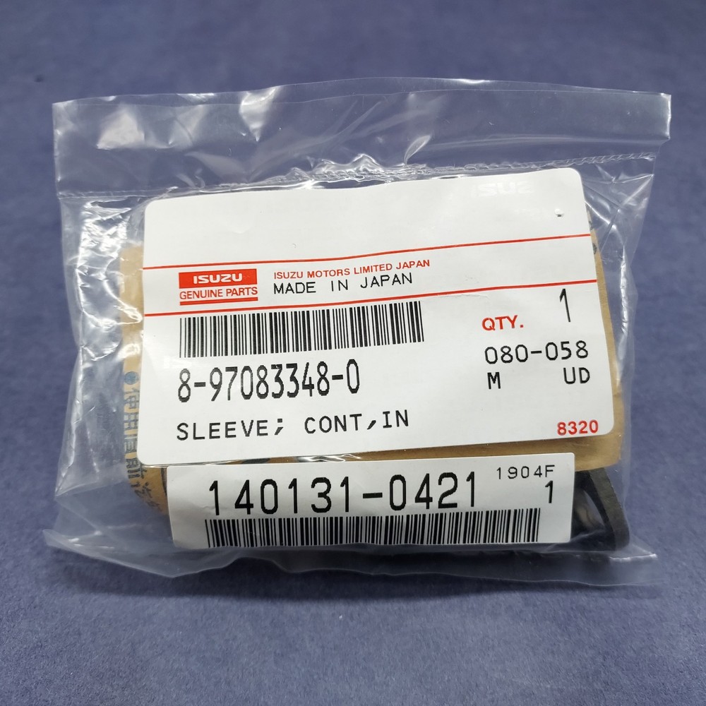 Isuzu Genuine Part 8970833480 Sleeve Injector OEM Japan