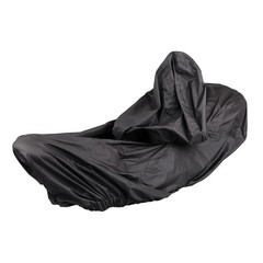 Motorcycle Waterproof Rain Seat Cover Driver Backrests FLHX Black