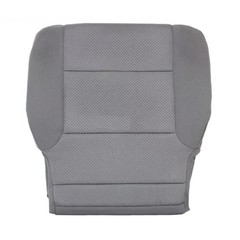 Driver Passenger Bottom Cloth Seat Covers Gray 4D7 for 14-19 Silverado Sierra