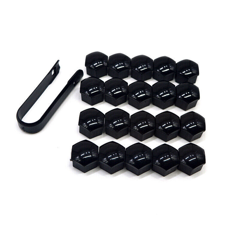 20 Pcs Car Wheel Lug Nut 17/19/21mm Bolt Cover Protect Hub Screw Cap