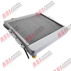ALUMINUM RADIATOR For HYSTER FORKLIFT H135XL H155XL 4.3L GAS GM VORTEC ENGINES