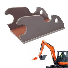 For Kubota U55 KX057 KX191 Quick Attach Bracket Bucket Ears Attachment Plate