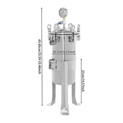 Stainless Steel Bag Filter Housing Multi Bag Filter Housing For Water Treatment