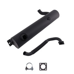 Exhaust Muffler & Pipe for Bobcat 751 753 763 Skid Steer Loader Bolt-On 7350310