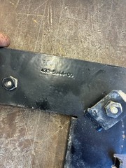 549-4893 Cat Debris brackets ONLY 289D 289D3 Mulching 262D 287D