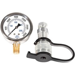 for KUBOTA B (2016 and Older BX) Pressure BOOST kit W/Gauge Hydraulic Shims +25%