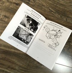 Case 584C 585C 586C Forklift Manual Parts Catalog Operators Owners Set Book