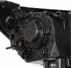 2014-2015 KIA Sorento Halogen Headlight LED DRL Black Housing Clear Lens RH
