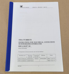 DUPLOMATIC SMA-TURRETS INSTRUCTIONS FOR ELECTRICAL CONNECTIONS DDC1-30-H**/20