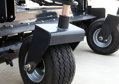 Wolfequip Soil Conditioner Attachment Harley Rake For CAT Skid Steer Power Rake