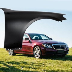 Front RH Steel Fender Primed Black 2017-2019 Mercedes-Benz E300 2138800118-PFM