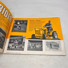 Vintage Struck Corporation Outdoor Power Equipment Dealer Catalog Brochure