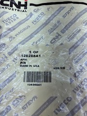 Case New Holland Industrial 126268A1 Pin Heavy Equipment Loader CNH