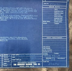 Monarch Feed Motor Electronic Unit Wiring Diagram. Electrical Parts Blueprint
