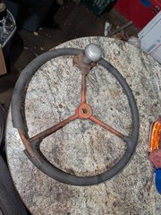 Early Allis Chalmers B Tractor Steering Wheel Part