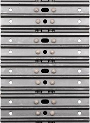 Fits Komatsu PC40MR-2 Excavator – (1-Track) 16″ MWE Steel Grouser Tracks