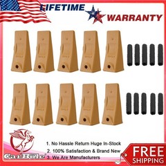 X156L Long Bucket Teeth + 156PN Long Pins Kit for Hensley Style X156 10PCS