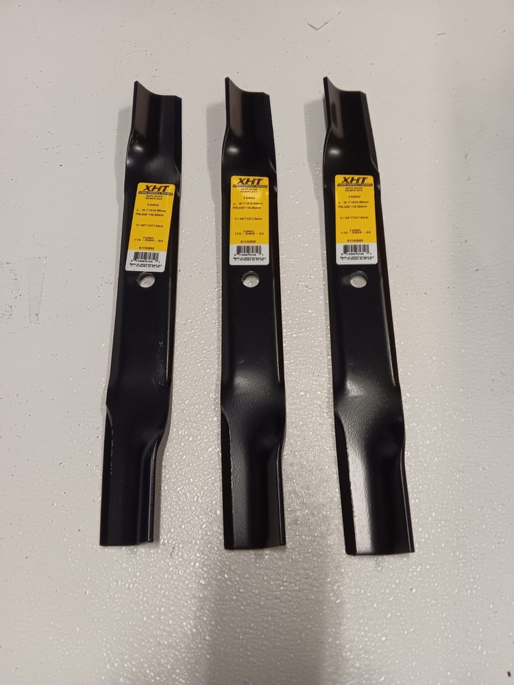 Mower blades to fit Toro Time Cutter 54″ My Ride Titan MX5400 ZX 5400 Quest