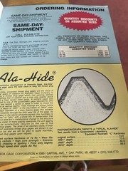 Alameda Thread Gages Buyer’s Handbook of Prices,Specifications