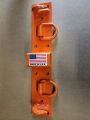 JD John Deere, Kubota Compact Tractor Bolt on Chain Hooks, D Rings, Receiver,