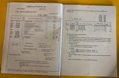 Mitsubishi Forklift Parts List 4G63 PA3487-UP , 4G64 PA3487