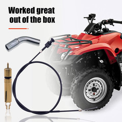 Choke Cable and Starter Valve Plunger Kit Compatible with Honda TRX450 Foreman 4