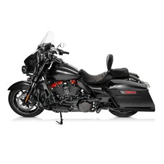 Backrest Pad for Harley Touring 2009-2023 Orange Stitching