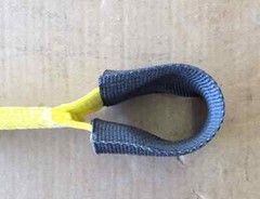 (1)-GATOR 8 Point Lasso 5/16 x 12 Inch 19.6K Rollback Tie Down Flatbed Tow Truck