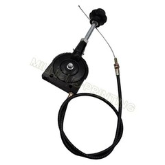 Excavator Throttle Control Cable 40 Inches Manual Throttle Wire