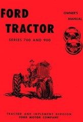 Ford 700 900 740 950 960 Tractor Owner Operators Manual