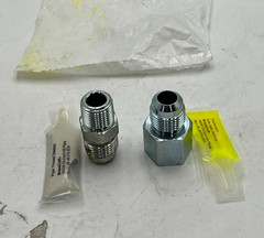 (QTY 3) Brass Craft Mild Steel Hydraulic Adapter Replacement Heavy Duty