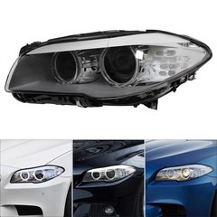 Headlight Assembly For 2011-2013 BMW 5 Series F10 Xenon LH Black 63117203243