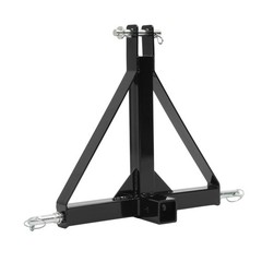 3 Point 2″ Receiver Trailer Hitch Category 1 Tractor Tow Drawbar Adapter Upgrade